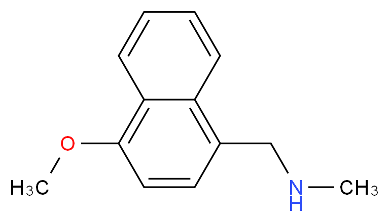 1-(4-methoxy-1-naphthyl)-N-methylmethanamine_Molecular_structure_CAS_76532-35-9)