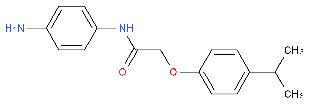 N-(4-Aminophenyl)-2-(4-isopropylphenoxy)acetamide_Molecular_structure_CAS_)