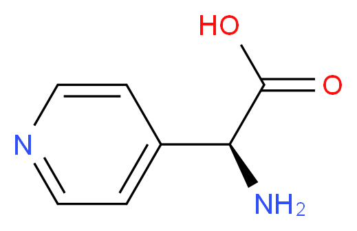 (S)-AMINO-PYRIDIN-4-YL-ACETIC ACID_Molecular_structure_CAS_)