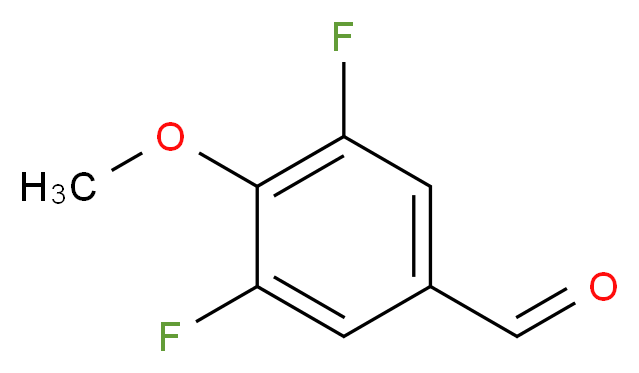 3,5-Difluoro-4-methoxybenzaldehyde_Molecular_structure_CAS_654-11-5)