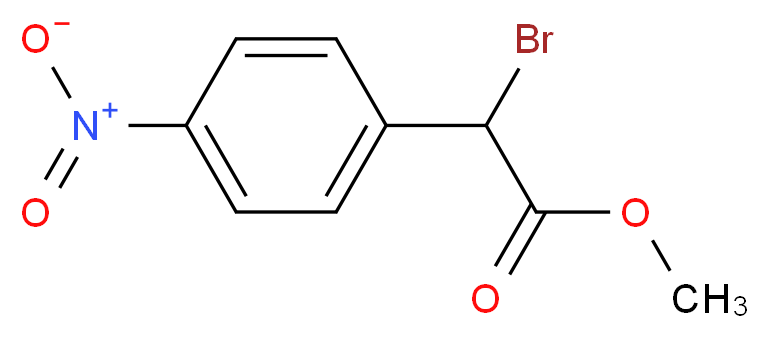 methyl 2-bromo-2-(4-nitrophenyl)acetate_Molecular_structure_CAS_85259-33-2)
