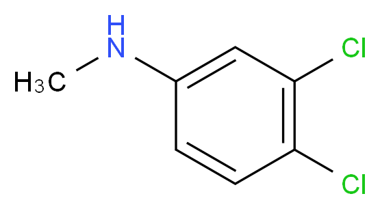 N1-Methyl-3,4-dichloroaniline_Molecular_structure_CAS_40750-59-2)