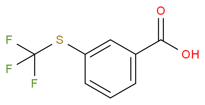 3-(Trifluoromethylthio)benzoic acid_Molecular_structure_CAS_946-65-6)