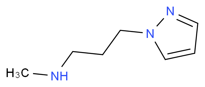 N-methyl-3-(1H-pyrazol-1-yl)propan-1-amine_Molecular_structure_CAS_1007488-78-9)