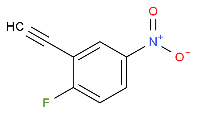 2-Ethynyl-1-fluoro-4-nitrobenzene_Molecular_structure_CAS_343866-99-9)