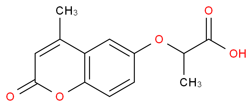 2-[(4-methyl-2-oxo-2H-chromen-6-yl)oxy]propanoic acid_Molecular_structure_CAS_96078-22-7)