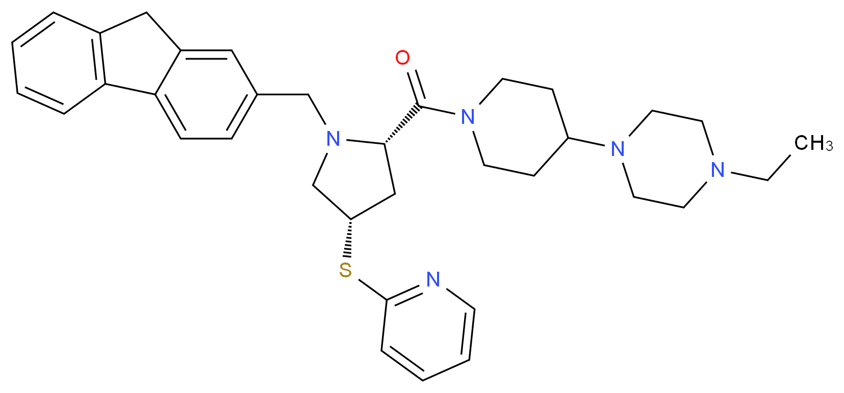  molecular structure