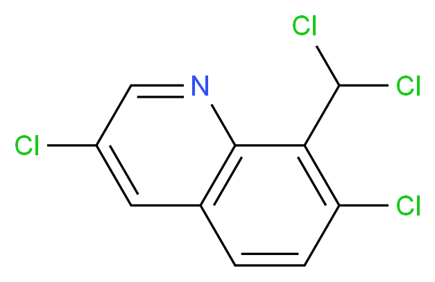 3,7-Dichloro-8-(dichloromethyl)quinoline_Molecular_structure_CAS_84086-97-5)