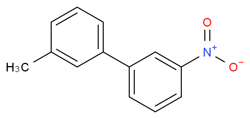 3-Methyl-3'-nitro-1,1'-biphenyl_Molecular_structure_CAS_952-03-4)