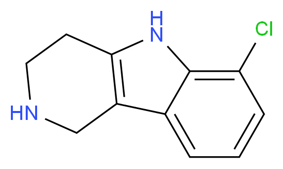 6-chloro-2,3,4,5-tetrahydro-1H-pyrido[4,3-b]indole_Molecular_structure_CAS_439215-13-1)