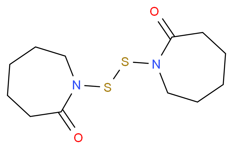 1-[(2-oxoazepan-1-yl)dithio]azepan-2-one_Molecular_structure_CAS_)