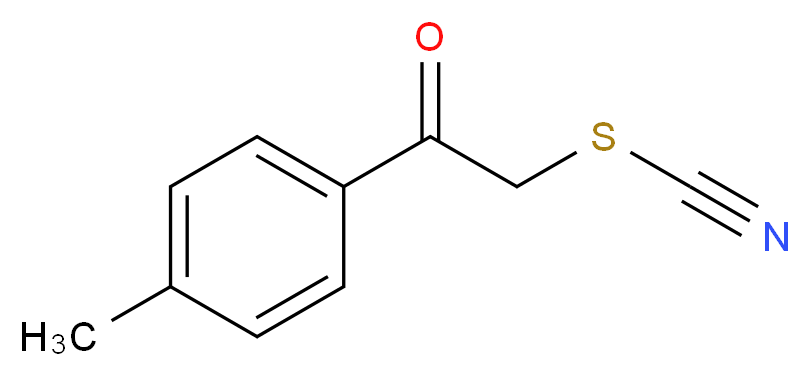 2-(4-Methylphenyl)-2-oxoethyl thiocyanate_Molecular_structure_CAS_6097-27-4)