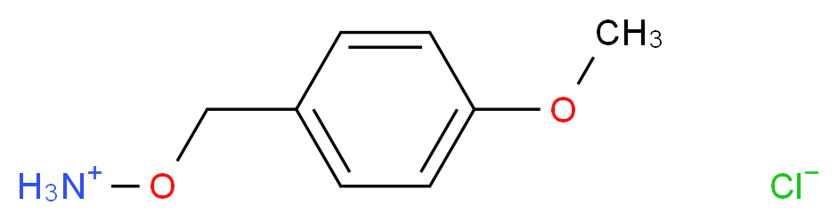 O-(4-Methoxybenzyl)hydroxylamine hydrochloride_Molecular_structure_CAS_876-33-5)