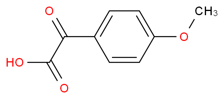 2-(4-methoxyphenyl)-2-oxoacetic acid_Molecular_structure_CAS_)