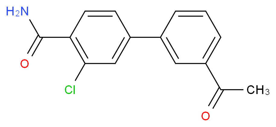 3'-acetyl-3-chlorobiphenyl-4-carboxamide_Molecular_structure_CAS_)