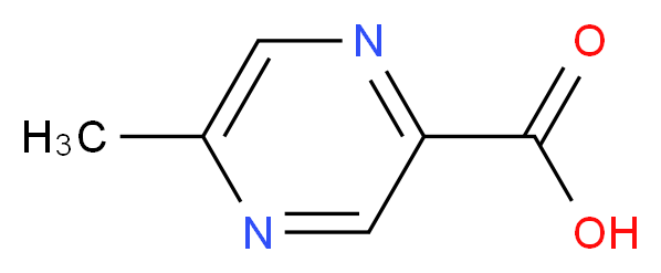 5-Methyl-2-pyrazinecarboxylic acid_Molecular_structure_CAS_5521-55-1)