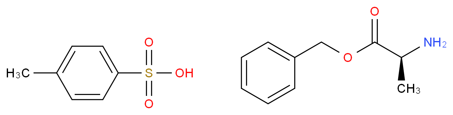 L-Alanine benzyl ester p-toluenesulfonate salt_Molecular_structure_CAS_42854-62-6)