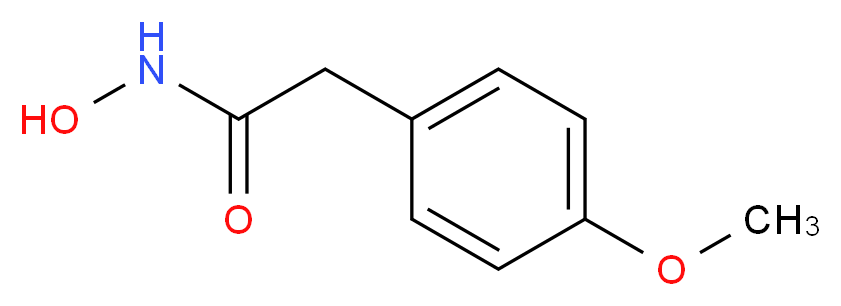 N-hydroxy-2-(4-methoxyphenyl)acetamide_Molecular_structure_CAS_)