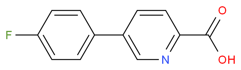 5-(4-Fluorophenyl)pyridine-2-carboxylic acid_Molecular_structure_CAS_845826-99-5)