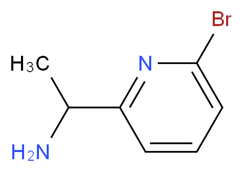 1-(6-bromopyridin-2-yl)ethanamine_Molecular_structure_CAS_914950-77-9)