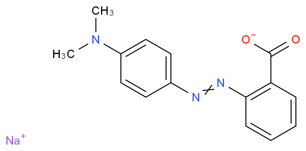 Methyl Red sodium salt solution_Molecular_structure_CAS_845-10-3)