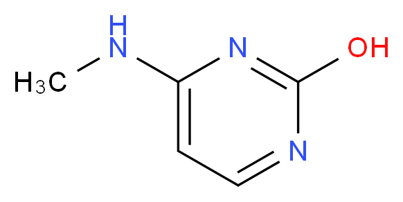 4-(Methylamino)-2-pyrimidinol_Molecular_structure_CAS_)