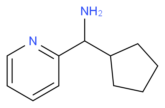 cyclopentyl(pyridin-2-yl)methanamine_Molecular_structure_CAS_)
