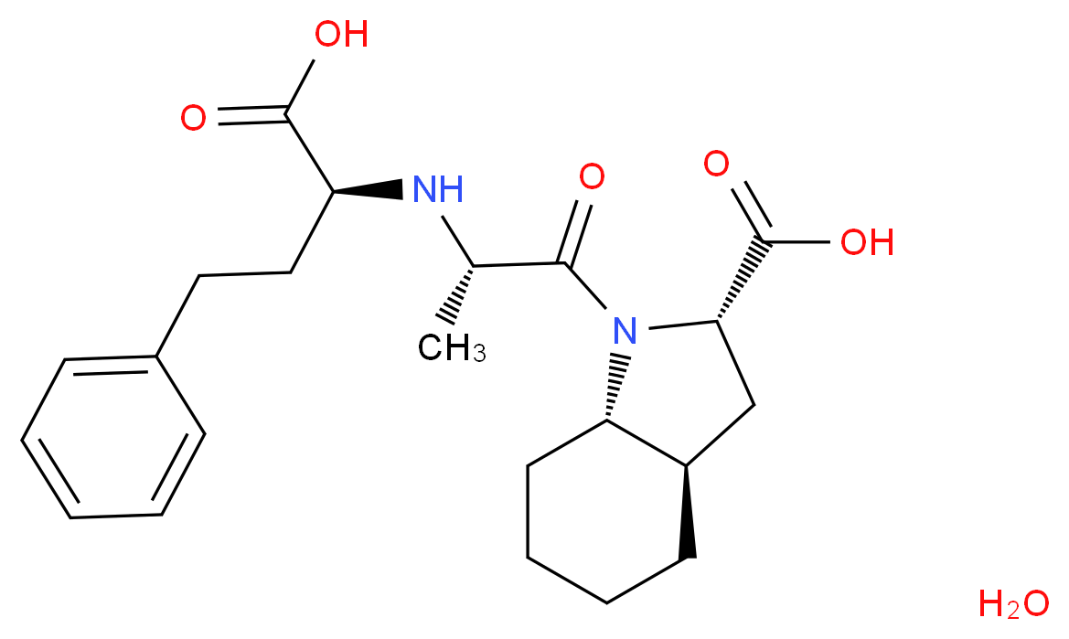 Trandolaprilat Monohydrate_Molecular_structure_CAS_951393-55-8)