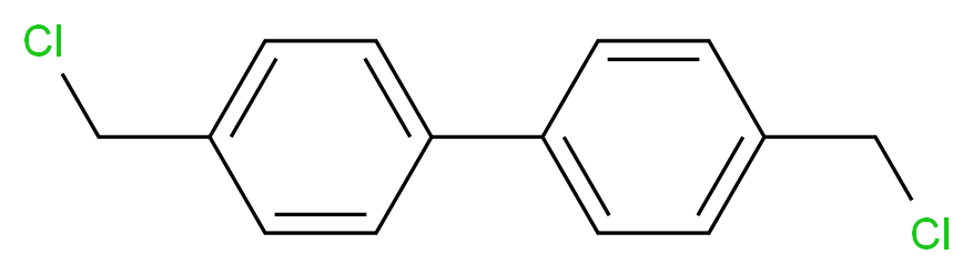 4,4′-Bis(chloromethyl)-1,1′-biphenyl_Molecular_structure_CAS_1667-10-3)