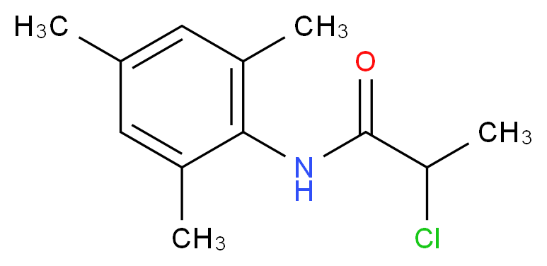 2-chloro-N-mesitylpropanamide_Molecular_structure_CAS_)