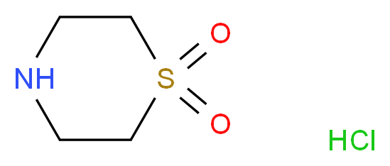 1$l^{6},4-thiomorpholine-1,1-dione hydrochloride_Molecular_structure_CAS_)