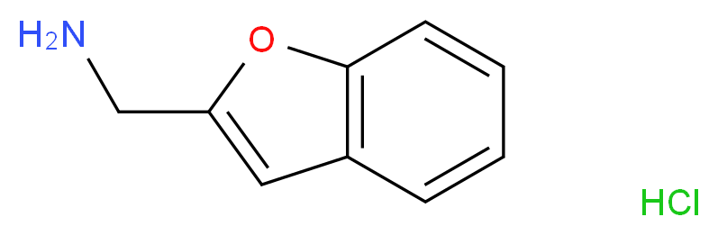 1-(1-benzofuran-2-yl)methanamine hydrochloride_Molecular_structure_CAS_)