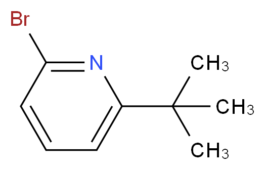 2-Bromo-6-tert-butylpyridine_Molecular_structure_CAS_195044-14-5)
