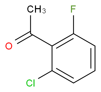 2'-Chloro-6'-fluoroacetophenone_Molecular_structure_CAS_87327-69-3)