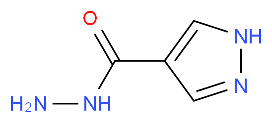 1H-Pyrazole-4-carbohydrazide_Molecular_structure_CAS_)