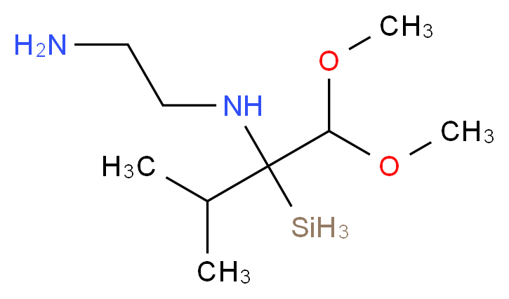 N-(DIMETHOXYMETHYL SILYLISOBUTYL)ETHYLENEDIAMINE_Molecular_structure_CAS_)