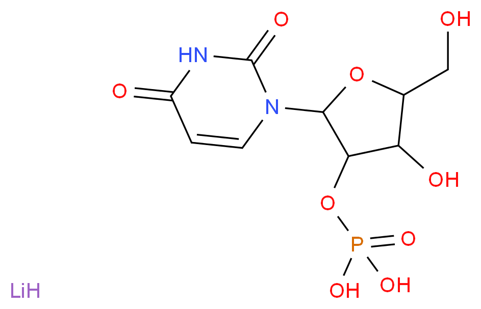 Uridine 2′-monophosphate lithium salt_Molecular_structure_CAS_56070-25-8)