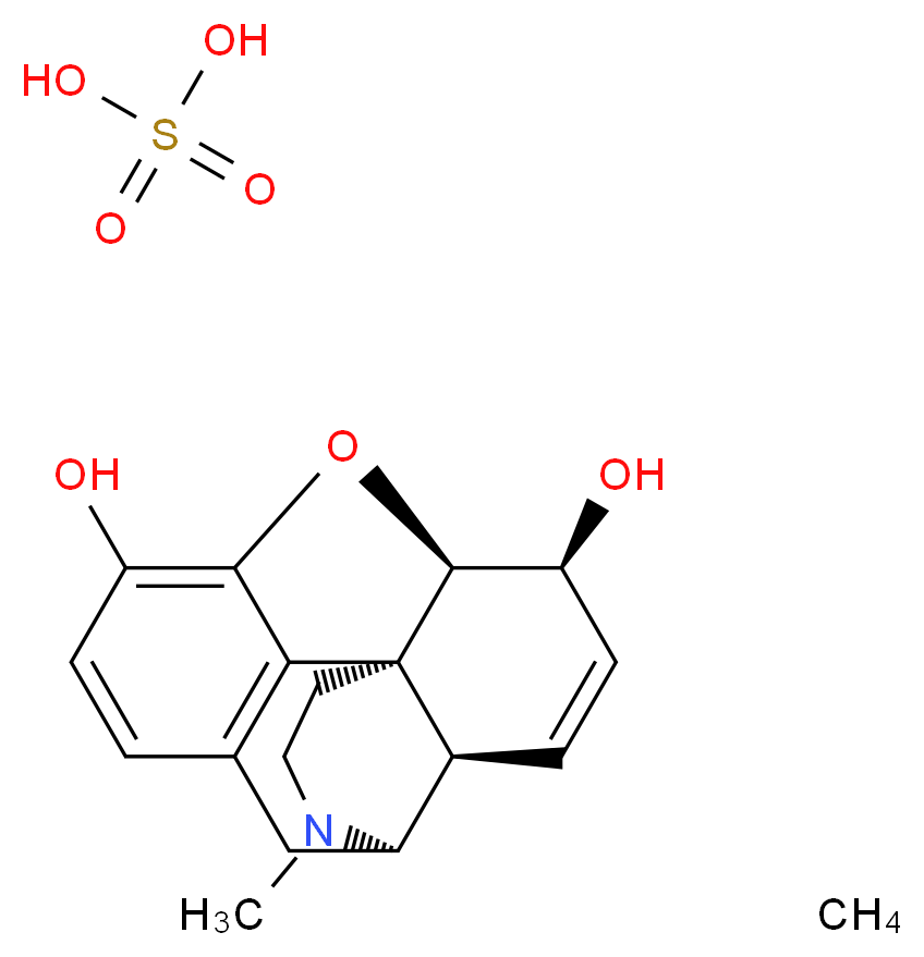 Morphine Sulfate Pentahydrate USP_Molecular_structure_CAS_6211-15-0)