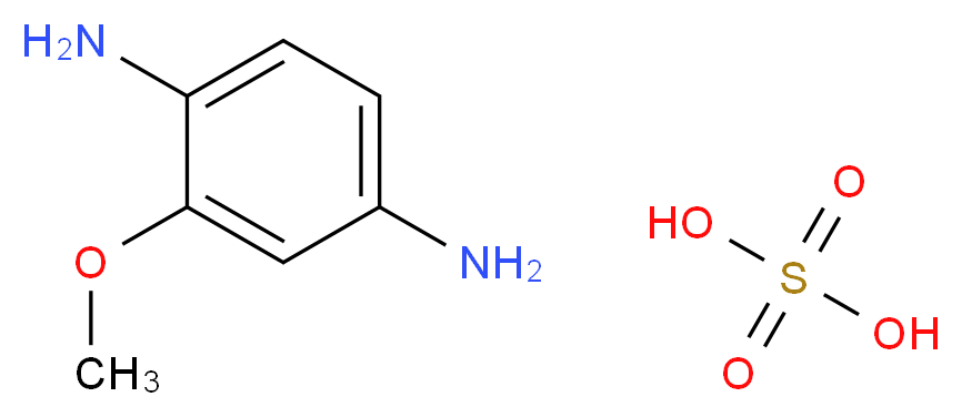 2-Methoxybenzene-1,4-diamine sulfate_Molecular_structure_CAS_66671-82-7)