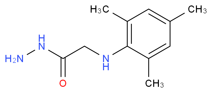 2-(mesitylamino)acetohydrazide_Molecular_structure_CAS_)