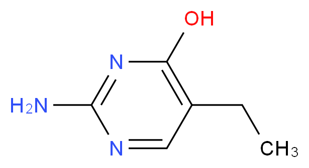 2-amino-5-ethyl-4-pyrimidinol_Molecular_structure_CAS_28224-63-7)