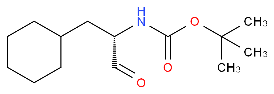 TERT-BUTYL [(1S)-2-CYCLOHEXYL-1-FORMYLETHYL]CARBAMATE_Molecular_structure_CAS_98105-42-1)