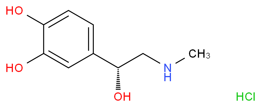 Epinephrine HCl (Adrenaline)_Molecular_structure_CAS_55-31-2)