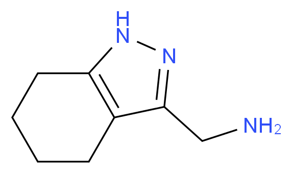C-(4,5,6,7-Tetrahydro-1H-indazol-3-yl)-methylamine_Molecular_structure_CAS_883547-15-7)