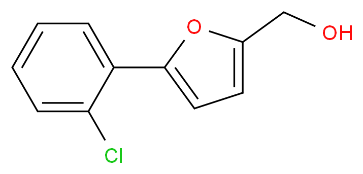 [5-(2-Chlorophenyl)-2-furyl]methanol_Molecular_structure_CAS_40313-66-4)
