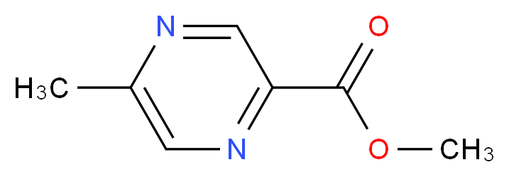 methyl 5-methylpyrazine-2-carboxylate_Molecular_structure_CAS_41110-33-2)