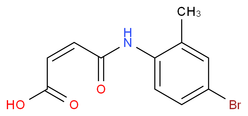 N-(4-Bromo-2-methylphenyl)maleamic acid_Molecular_structure_CAS_175205-16-0)