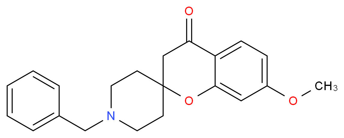 1'-Benzyl-7-methoxy-spiro[chromane-2,4'-piperidine]-4-one_Molecular_structure_CAS_868361-89-1)