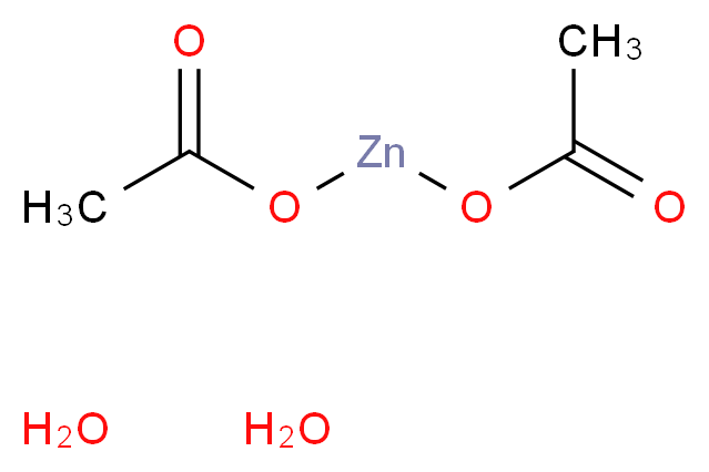 Zinc acetate dihydrate_Molecular_structure_CAS_5970-45-6)