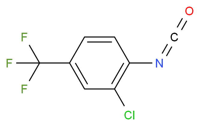 2-Chloro-4-(trifluoromethyl)phenyl isocyanate_Molecular_structure_CAS_51488-22-3)